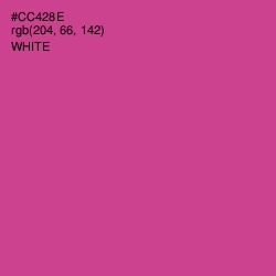 #CC428E - Mulberry Color Image