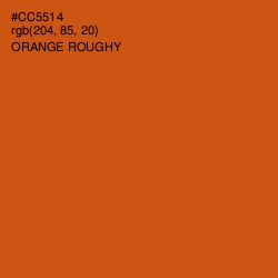 #CC5514 - Orange Roughy Color Image