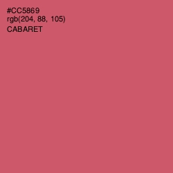 #CC5869 - Cabaret Color Image