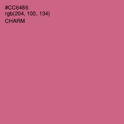 #CC6486 - Charm Color Image