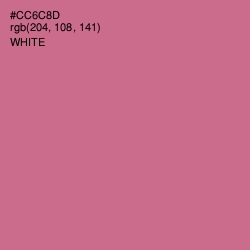 #CC6C8D - Charm Color Image