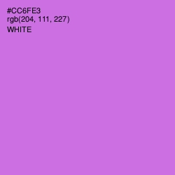 #CC6FE3 - Heliotrope Color Image