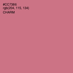 #CC7386 - Charm Color Image