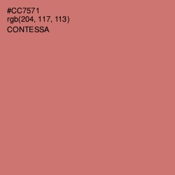 #CC7571 - Contessa Color Image