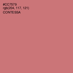 #CC7579 - Contessa Color Image