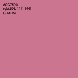 #CC7590 - Charm Color Image