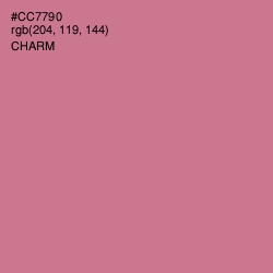 #CC7790 - Charm Color Image