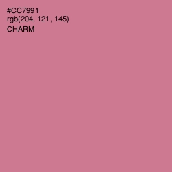 #CC7991 - Charm Color Image