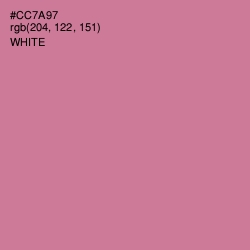 #CC7A97 - Charm Color Image