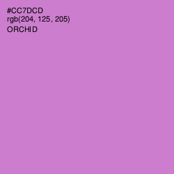 #CC7DCD - Orchid Color Image