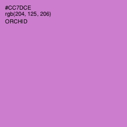 #CC7DCE - Orchid Color Image