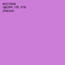 #CC7DD8 - Orchid Color Image