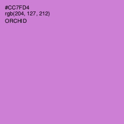 #CC7FD4 - Orchid Color Image