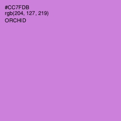 #CC7FDB - Orchid Color Image