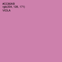 #CC80AB - Viola Color Image