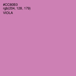 #CC80B3 - Viola Color Image