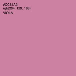 #CC81A3 - Viola Color Image