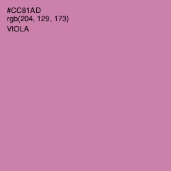 #CC81AD - Viola Color Image