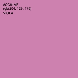 #CC81AF - Viola Color Image