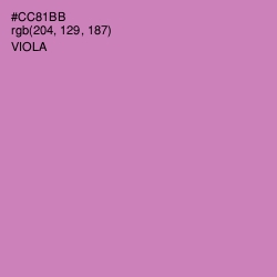 #CC81BB - Viola Color Image