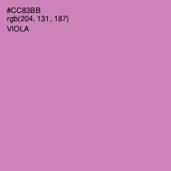 #CC83BB - Viola Color Image