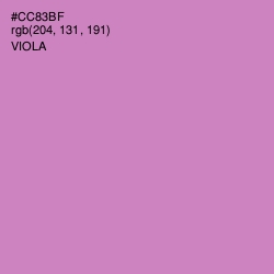 #CC83BF - Viola Color Image