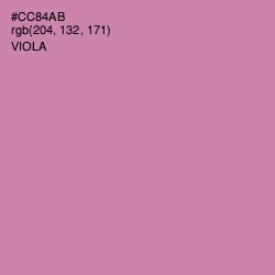 #CC84AB - Viola Color Image