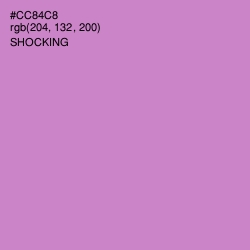 #CC84C8 - Shocking Color Image