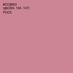 #CC8693 - Puce Color Image