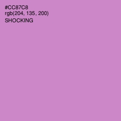 #CC87C8 - Shocking Color Image