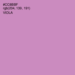 #CC8BBF - Viola Color Image