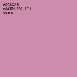#CC8CAB - Viola Color Image