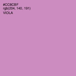 #CC8CBF - Viola Color Image