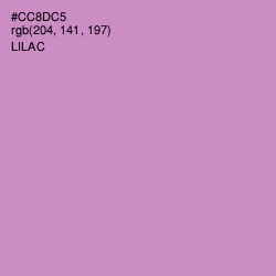 #CC8DC5 - Lilac Color Image