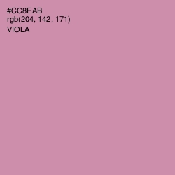 #CC8EAB - Viola Color Image