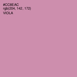 #CC8EAC - Viola Color Image