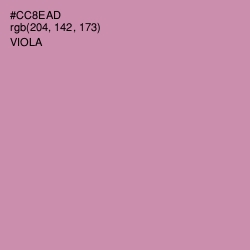 #CC8EAD - Viola Color Image