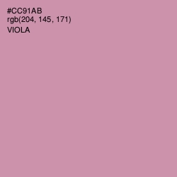 #CC91AB - Viola Color Image