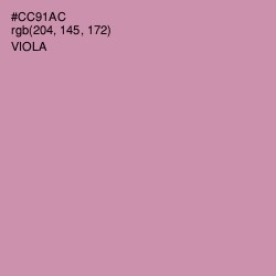 #CC91AC - Viola Color Image