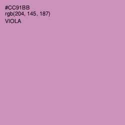 #CC91BB - Viola Color Image