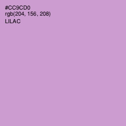 #CC9CD0 - Lilac Color Image