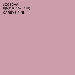 #CC9DAA - Careys Pink Color Image