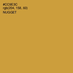 #CC9E3C - Nugget Color Image