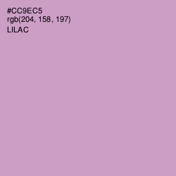 #CC9EC5 - Lilac Color Image