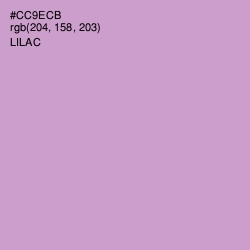 #CC9ECB - Lilac Color Image