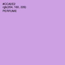 #CCA0E2 - Perfume Color Image