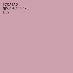 #CCA1AD - Lily Color Image