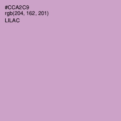 #CCA2C9 - Lilac Color Image