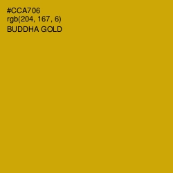 #CCA706 - Buddha Gold Color Image