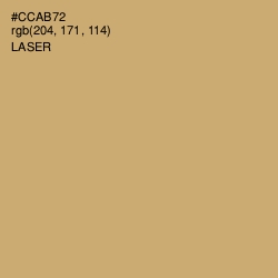 #CCAB72 - Laser Color Image